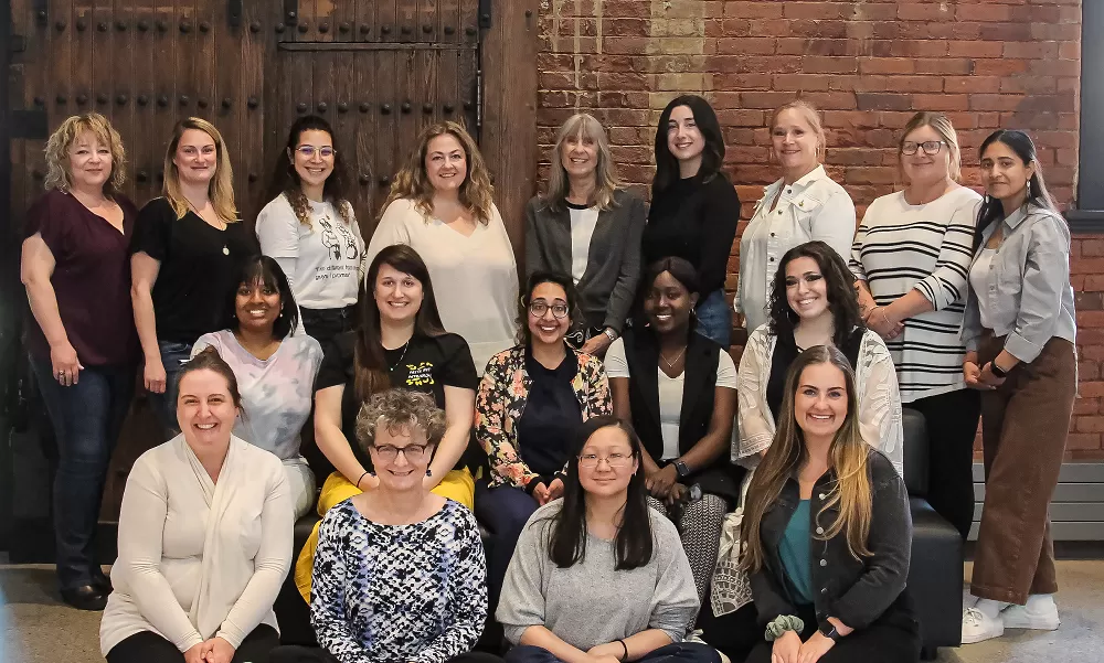 Women who attended the May 2023 Train the Trainer